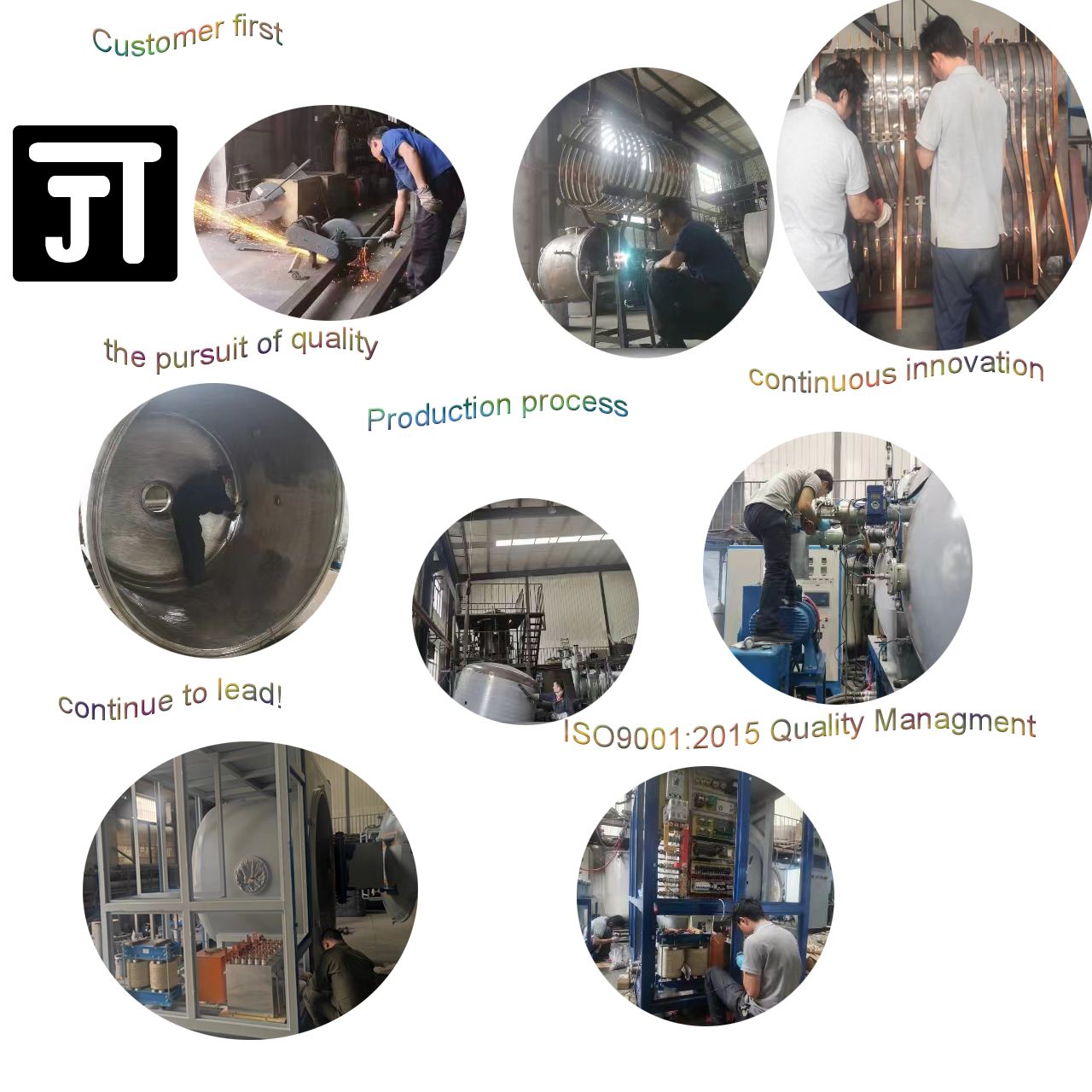 Vertical upper discharge, one-way pressure, vacuum hot pressure sintering furnace, accepts non-standard customization