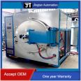 High quality double-layer water cooling structure SiO2 vacuum sublimation furnace factory in China for sale