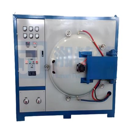 SiO2 horizontal  vacuum sublimation furnace for battery material