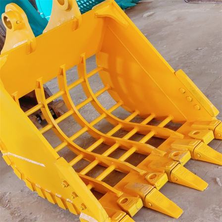 Excavator multifunctional mesh bucket engineering screening mesh bucket durable and durable