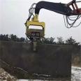 Excavator refitted hydraulic Pile driver PV pile driving vibratory hammer is widely used
