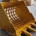 Excavator multifunctional mesh bucket engineering screening mesh bucket durable and durable