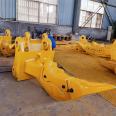 Excavator modification single hook scarifier excavator hook ripper thickened steel plate