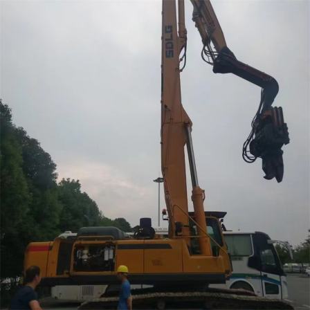 Excavator hydraulic Pile driver site piling equipment refitting auger