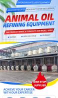 300T animal oil refining equipment
