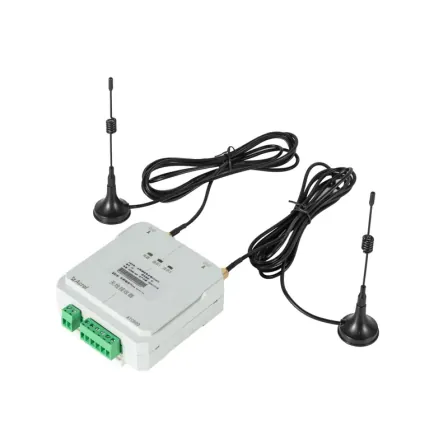 ATC600-C wireless temperature receiver connect with ATE400 temperature sensor upload data to the touch screen