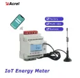 Acrel ADW300/4G 5A current input wireless power meter LCD display 4G energy meter din rail installation kwh monitoring