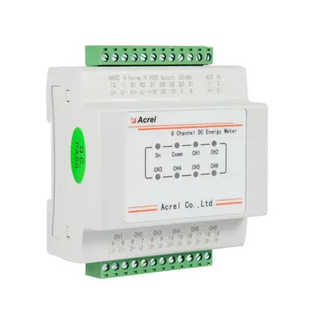 Acrel AMC16-DETT Base Station telecom power monitoing meter RS485 port DC kwh meter ±48V power supply  product
