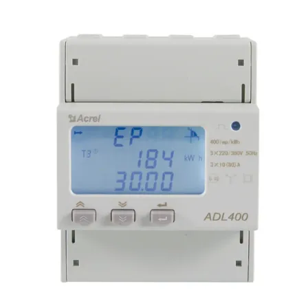 Energy Meter Voltage Current And Power Monitoring Adl400 Electric Meter For Power Consumption Monitoring