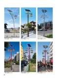 Solar street light outdoor community road lighting LED project payment construction light