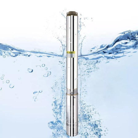 Stainless steel deep well submersible pump with large flow rate and high head