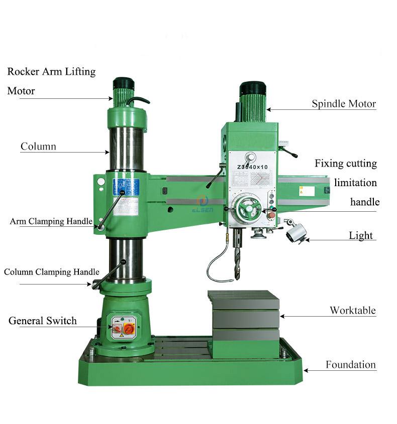 Radial drilling machine Powerful Radial Drilling Machine For Precision Drilling