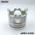 6RB1-6320 Isuzu Engine Parts Piston OE NO 1-12111708-0