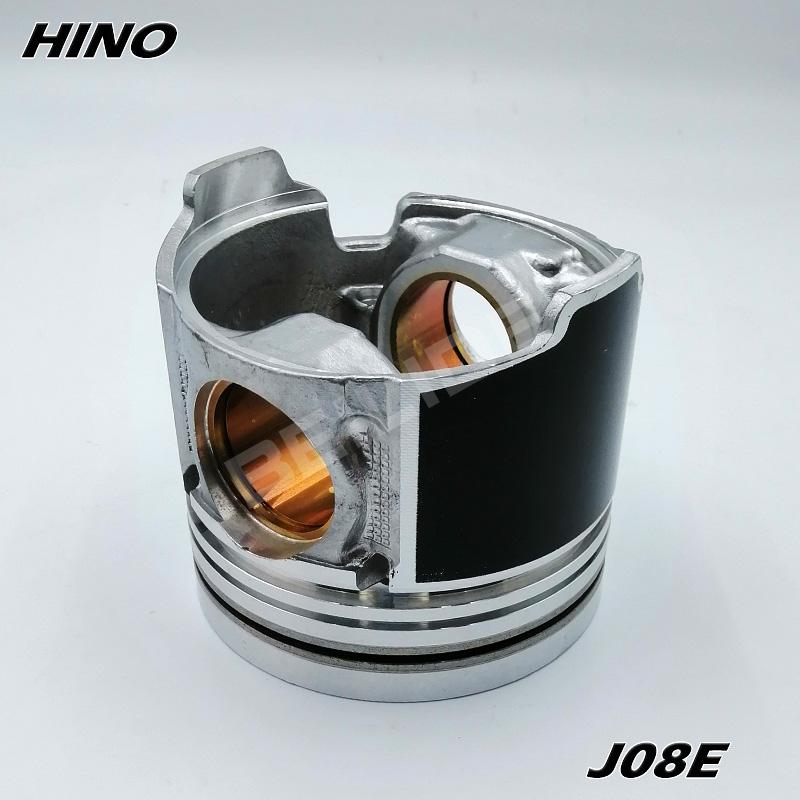 Hino J08E engine piston diesel engine