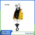 Fixed hoist for light and small lifting equipment