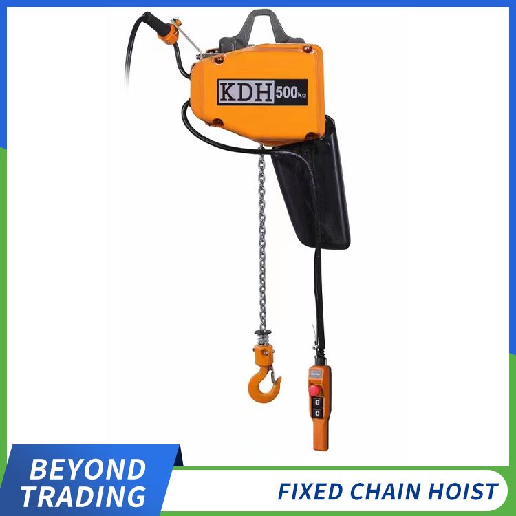 Special fixed steel wire electric hoist for crane lifting with strong load bearing capacity supplied by manufacturers