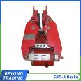SBD hydraulic caliper disc brake supports emergency safety braking, with long service life made of cast steel material