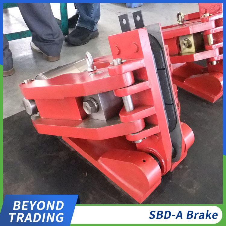 SBD hydraulic caliper disc brake supports emergency safety braking, with long service life made of cast steel material