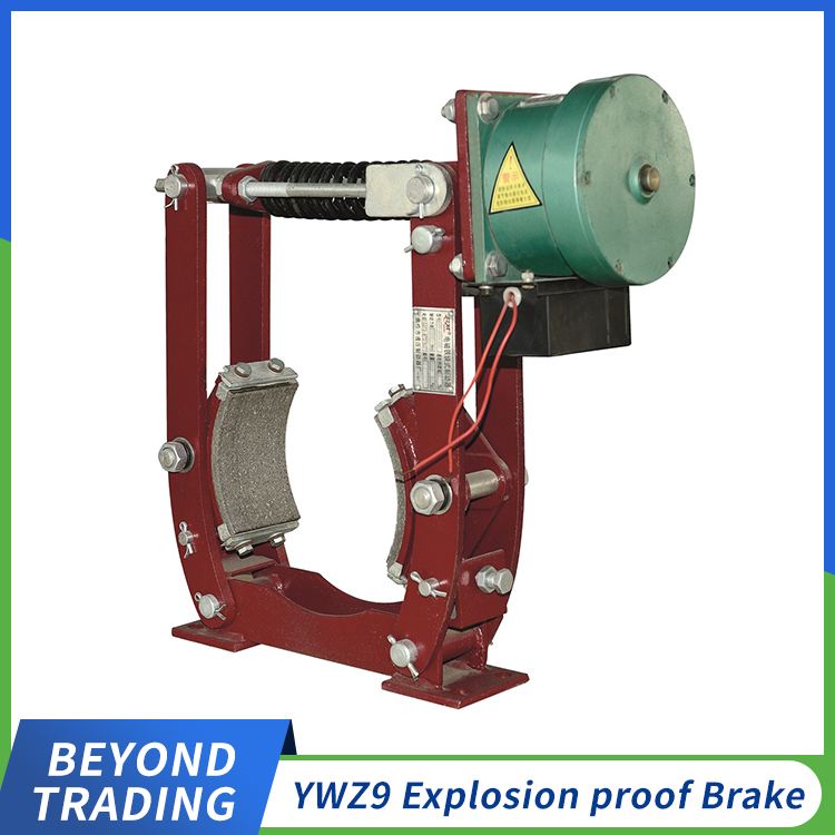 Special electric hydraulic drum brake for crane equipment, noise free and customizable
