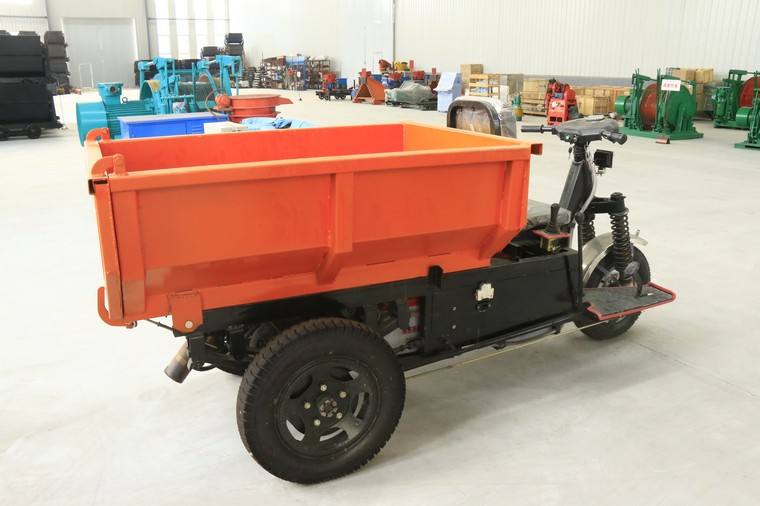 Mini CE Dump Truck Garden Tricycle Dumper Mining 2 Ton Three Wheel Electric Mini Dumper