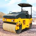 China Factory Road Roller 2T Mini Vibratory Road Roller Gasoline Power Mini Road Roller