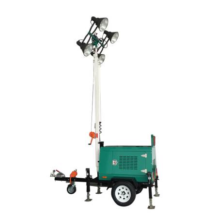 Towable Vehicle Mounted Portable Light Towers