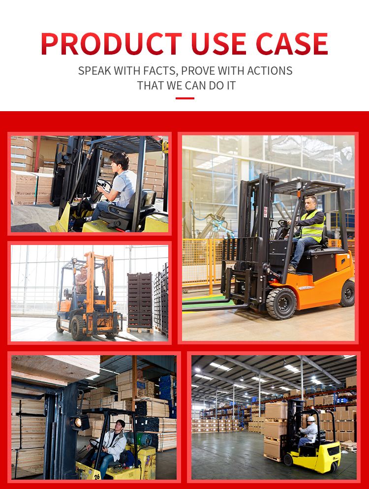 Load Capacity Forklift Electric Warehouse Pallet Lifting New Energy 4 Wheels Mini Truck Fork Lift