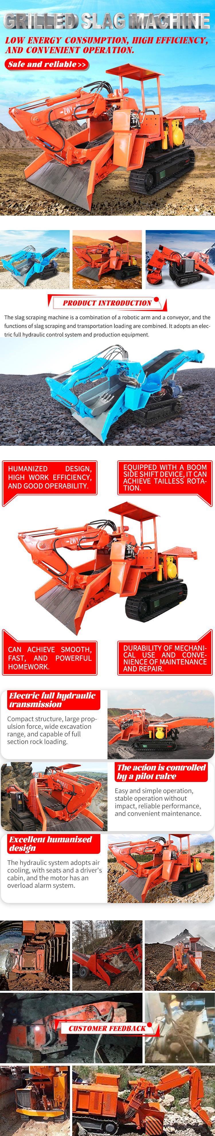 Best Selling Mine Mucking Loaders Mining Loading Machine Hydraulic Mucking Loader With CE