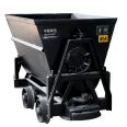 New Design Bucket Tipping Mining Rail Trolley Mine Car Underground Wagon Bucket Tipping Cart