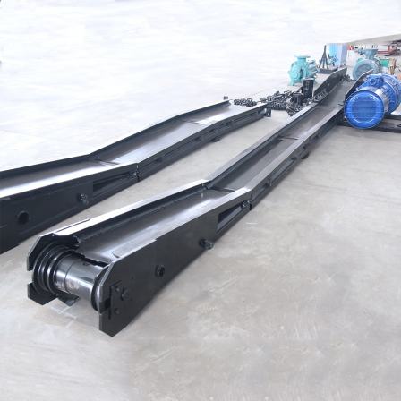 High Efficiency Horizontal Scraper Chain Conveyors Coal Mining Scraper Belt Conveyor