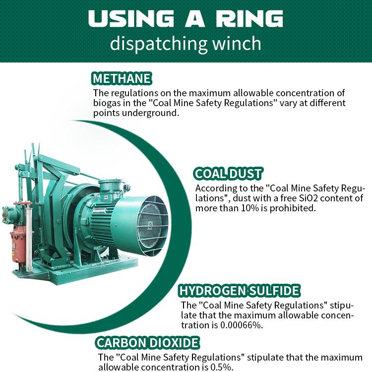 JD series Explosion-Proof Mine Dispatching Winch