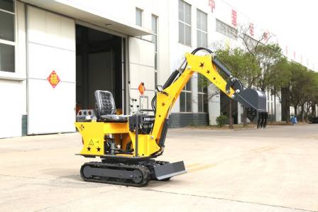 ZM08 Mini Excavator Crawler Vegetable Green Houses Digger Battery Small Electric Excavator