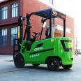 2T All-Electric Four-Wheel Electric Forklift 2ton Diesel Pallets Battery Charger Pallet Stacker