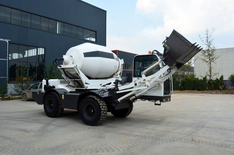 4CBM Self Loading Mobile Volumetric Concrete Mixer Truck