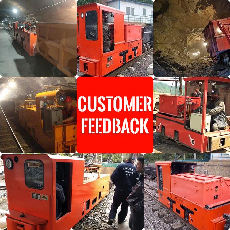 Safety Explosion-Proof Underground Mine Electric Locomotive Battery Truck For Coal Transportation