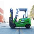2T All-Electric Four-Wheel Electric Forklift 2ton Diesel Pallets Battery Charger Pallet Stacker