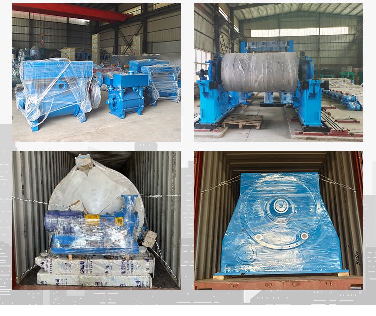 Rotary drum extruder, single and double spiral press extruder, papermaking and pulping equipment