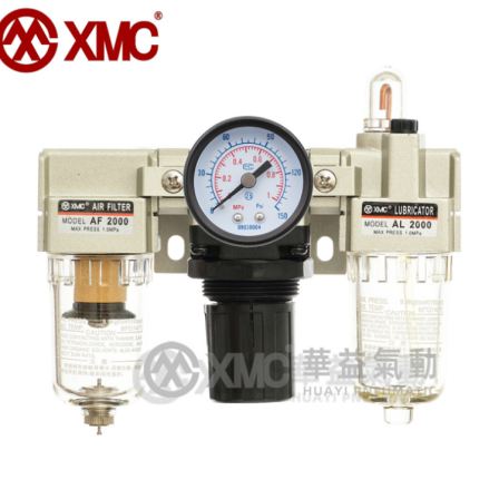 XMC AC2000 Three Unit Air Treatment Components, Pneumatic Air Preparation Three Unit, Air Combination