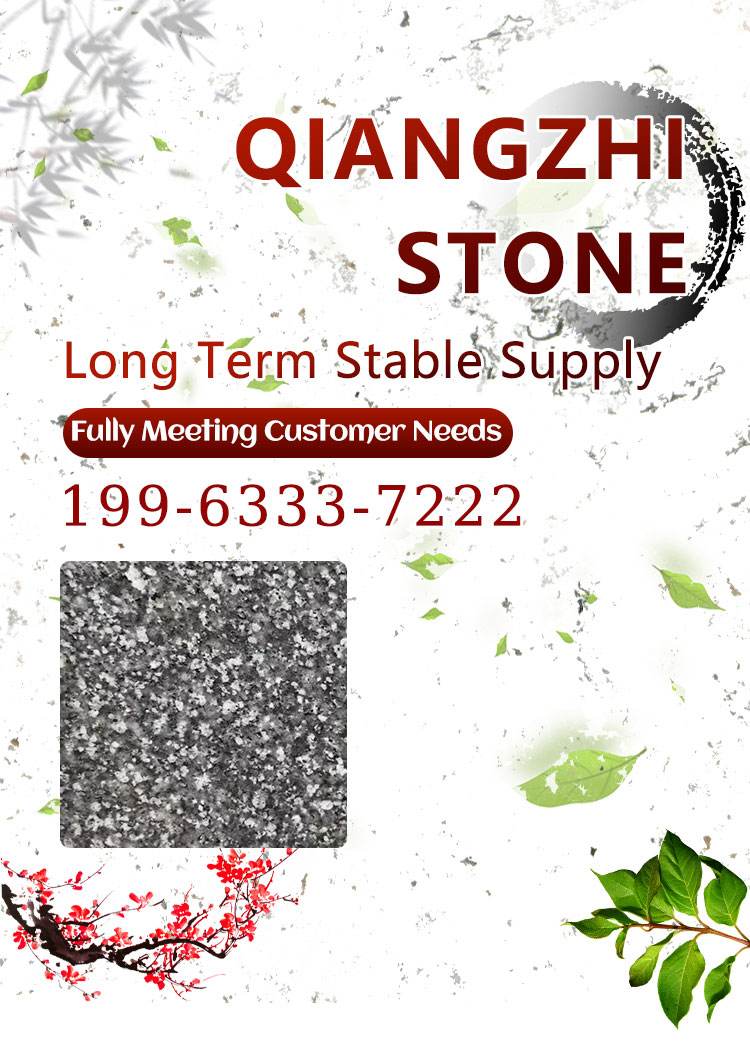 Sesame gray stone shaped carving material with excellent elongation, good wear resistance, and anti-corrosion