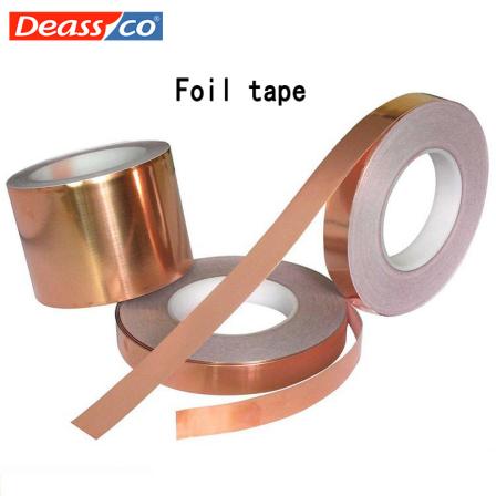 Self-adhesive conductive copper foil tape touch switch button conductive copper foil sticker shielding round touchpad