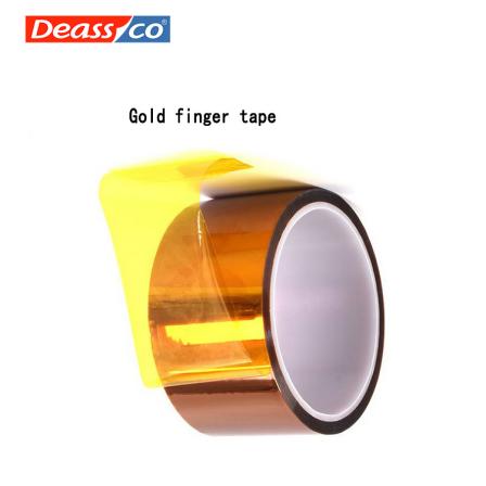Gold finger high temperature polyimide insulating tape environmental protection brown high temperature resistant tape