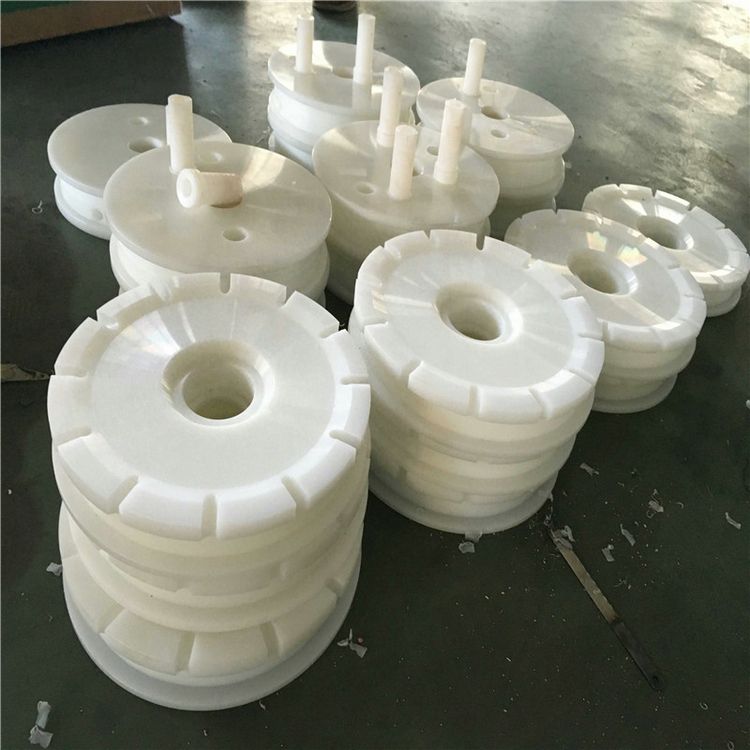 Manufacturer's direct sales of polymer polyethylene flange wear-resistant plastic flange