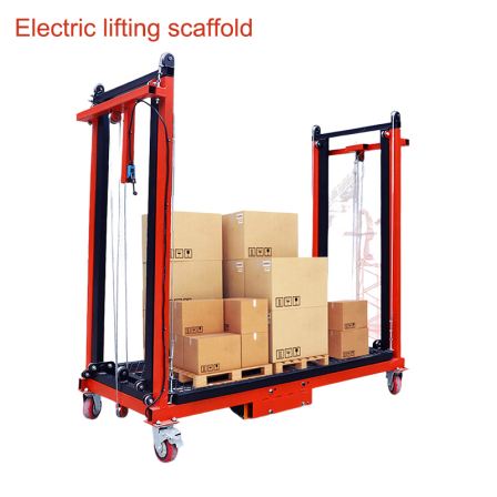 High Quality Safety 500kg Load Scaffold Tools Electric Scaffolding Lift Platform for Household Using
