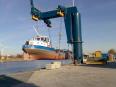 Supply shipyard boat jib crane 6tons