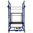 Electric scaffolding lift new foldable mobile indoor and outdoor decoration scaffolding cargo ladder 1.5-3m
