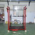6m Mobile Telescopic Frame Electric Lifting Ladder Scaffolding Platform For Construction Climbing