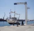 Boat Electric Jib crane With Hoist For Sale