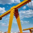 single girder 5 ton outdoor hoist lifting gantry crane