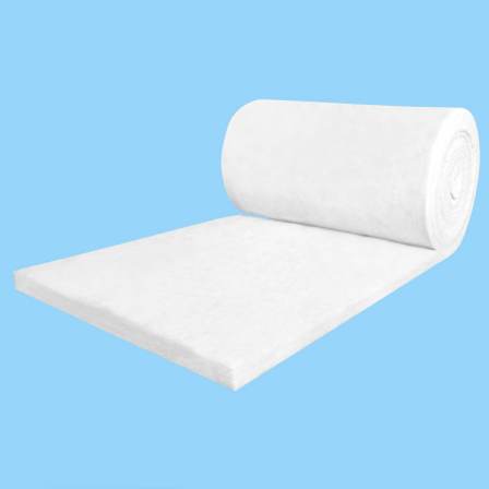 Centrifugal glass wool roll felt roof steel structure insulation blanket