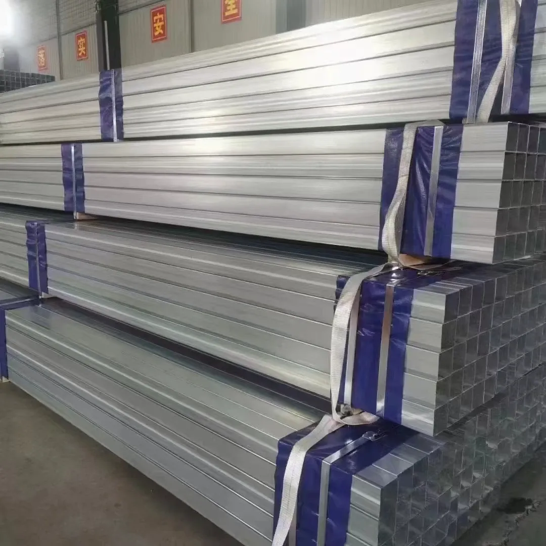 Best quality factory price Q235B Q345 Galvanized carbon steel pipe steel square rectangular tube